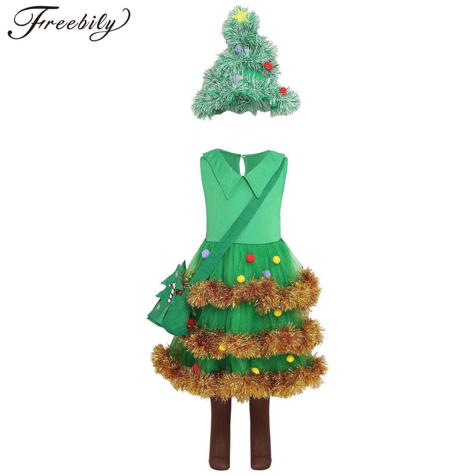 Elf Costume Christmas - Costume de Cosplay d'arbre de noël