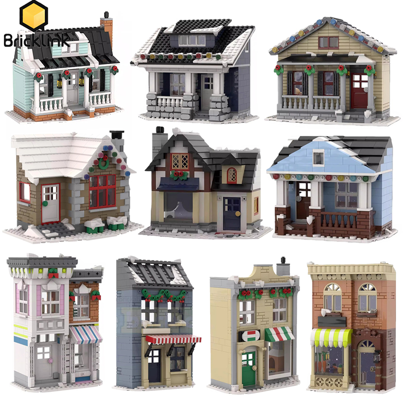 Lego Set Creator - Bricklink idées maison de ville noël
