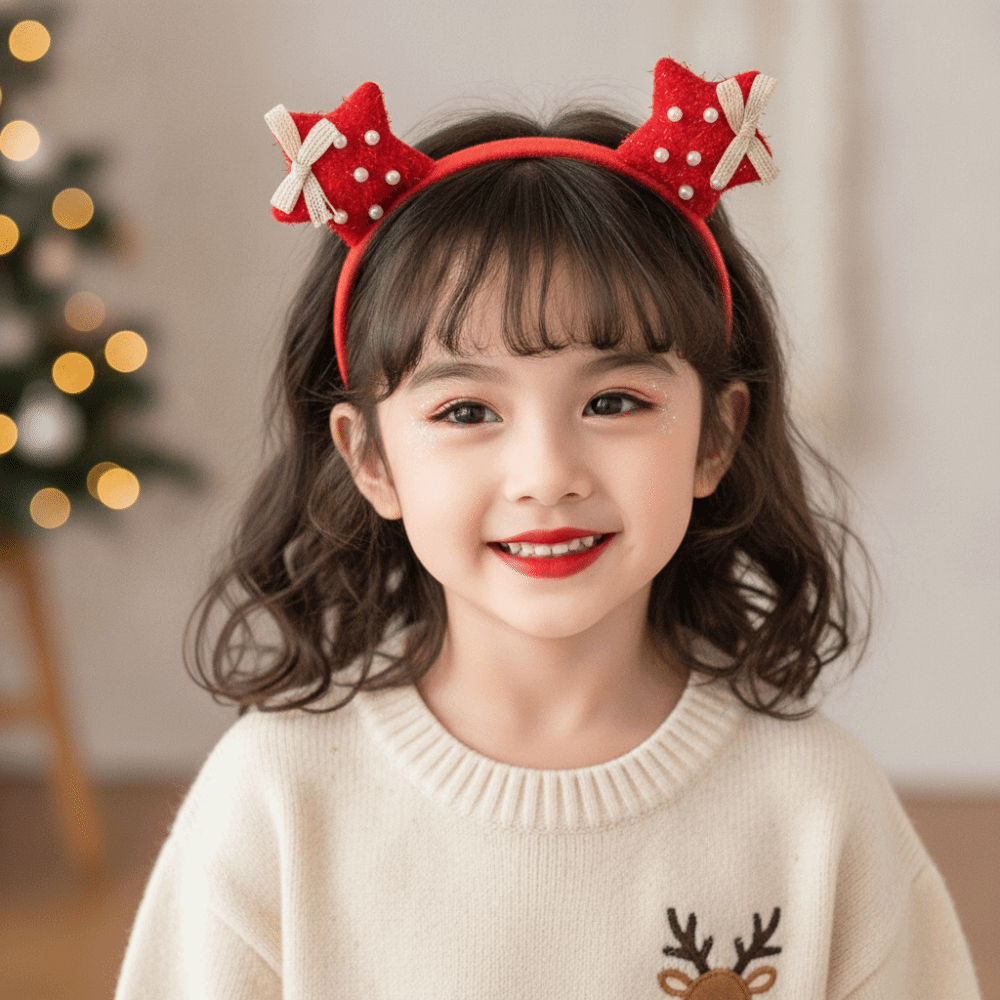 Serre-tête de Noël à paillette - Santa Hat Plush avis et prix