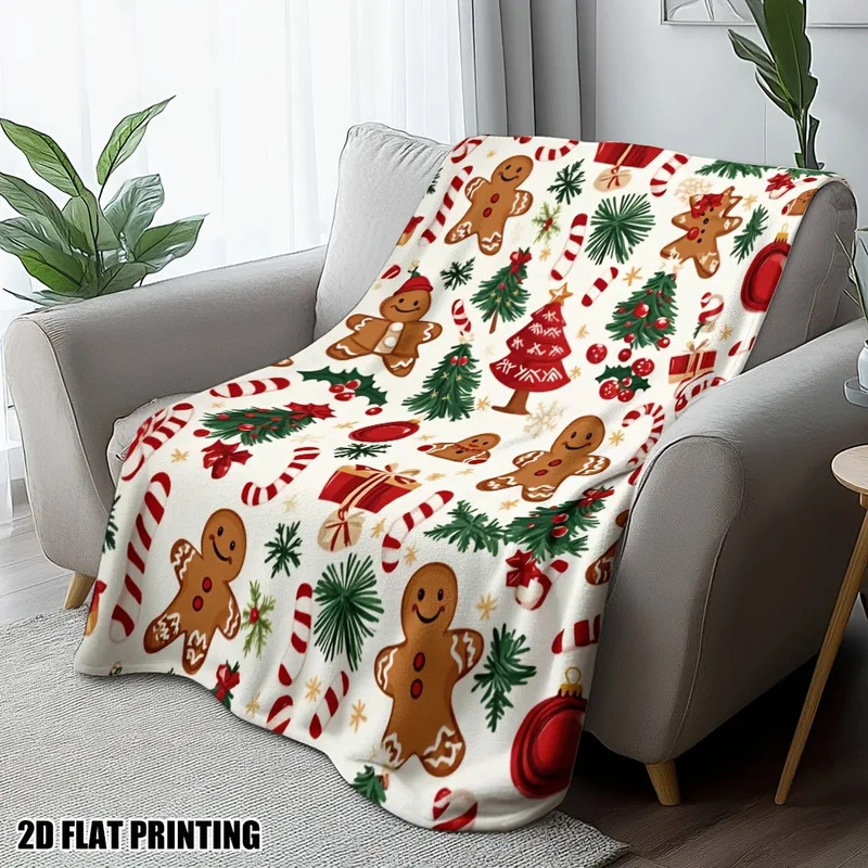 Couverture en flanelle de Noël - Christmas Throw Blanket avis et prix