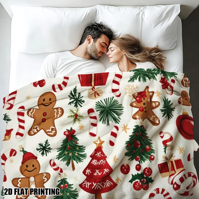 Couverture en flanelle de Noël - Christmas Throw Blanket avis et prix