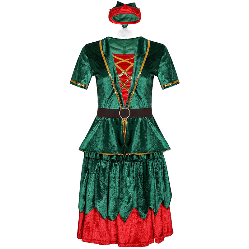 Carnaval Couple mascotte de no - Elf Costume Christmas avis et prix