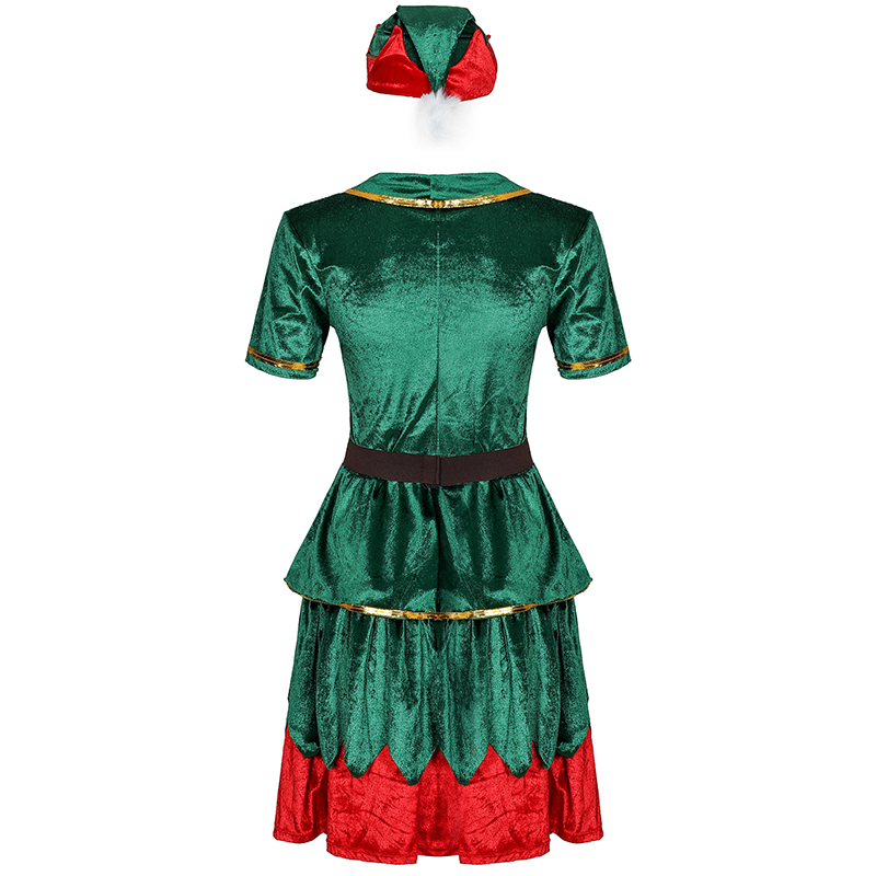 Carnaval Couple mascotte de no - Elf Costume Christmas avis et prix