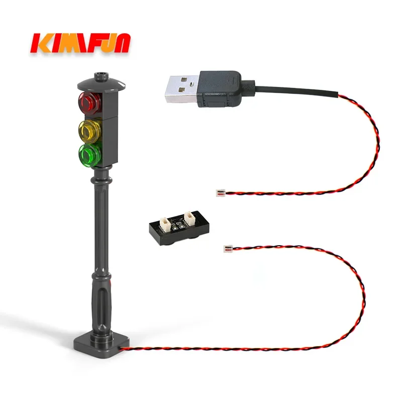 1 pièces LED MOC rue Cycle aut - Lego Set Creator avis et prix