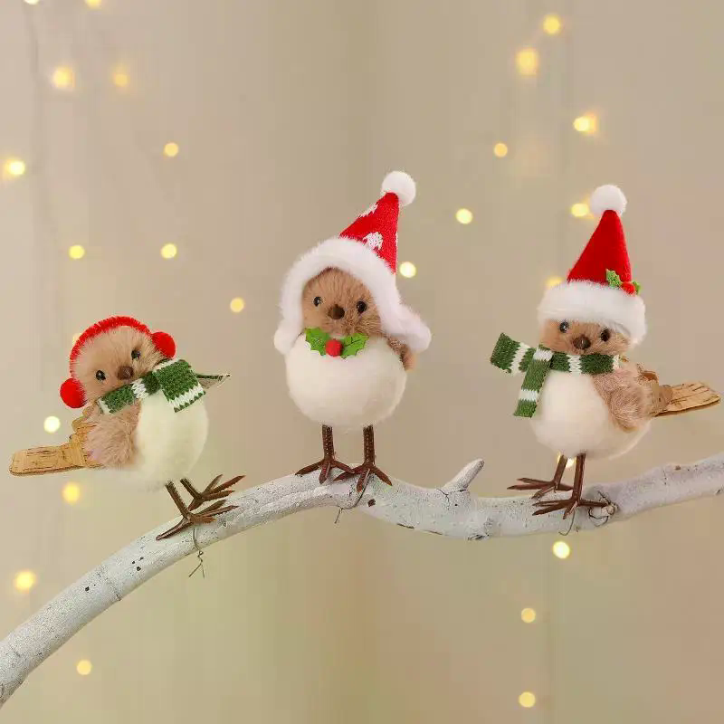 Ornements de Noël en peluche e - Santa Hat Plush avis et prix
