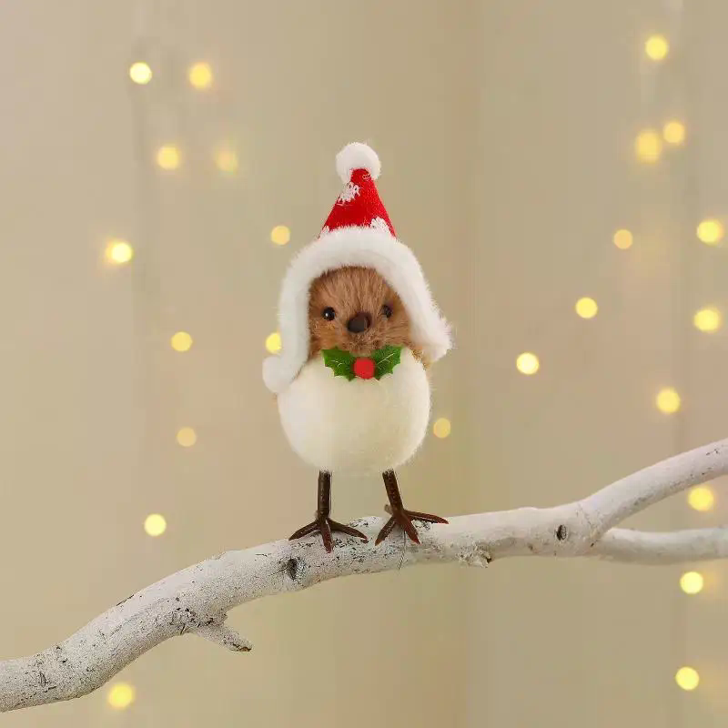 Ornements de Noël en peluche e - Santa Hat Plush avis et prix