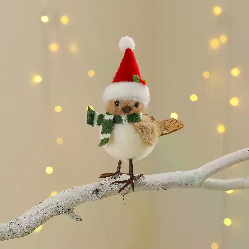 Ornements de Noël en peluche e - Santa Hat Plush avis et prix