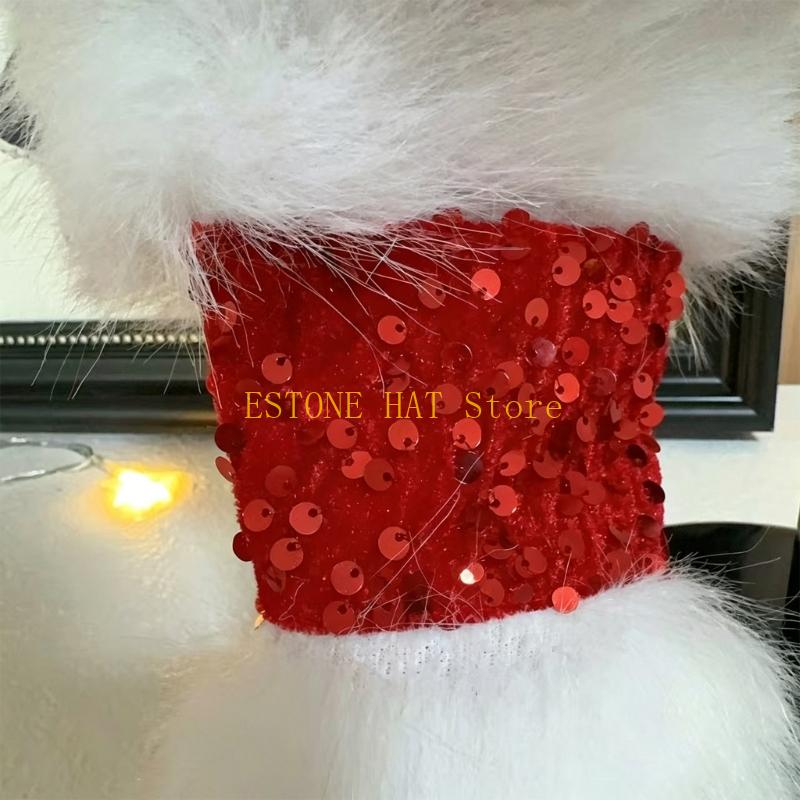 Chapeaux père noël longs à mod - Santa Hat Plush avis et prix