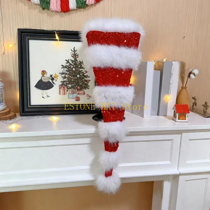 Chapeaux père noël longs à mod - Santa Hat Plush avis et prix