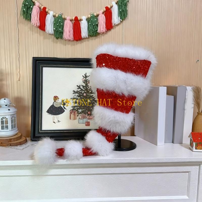 Chapeaux père noël longs à mod - Santa Hat Plush avis et prix