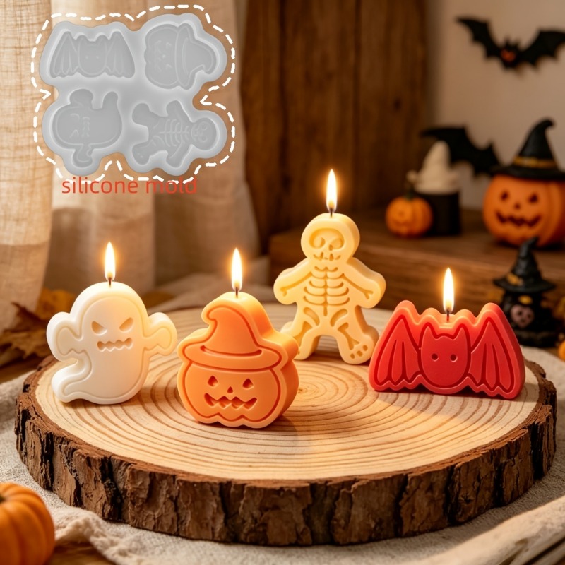 Ensemble de moules en résine d - Holiday Candle Set avis et prix
